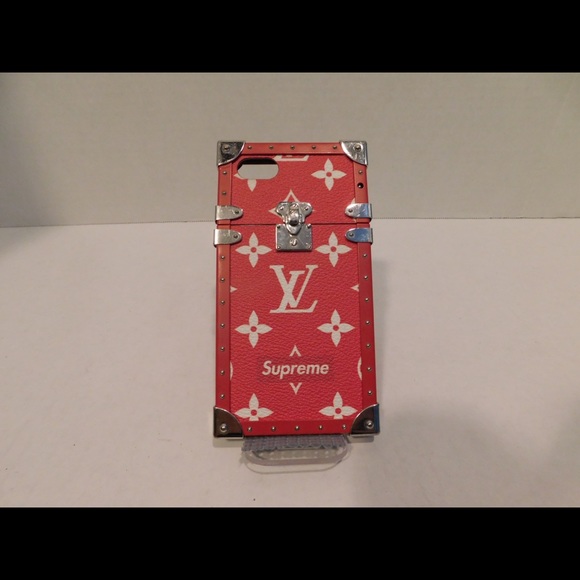 Louis Vuitton x Supreme 2017 Trunk IPhone 7 Case - Picture 2 of 7